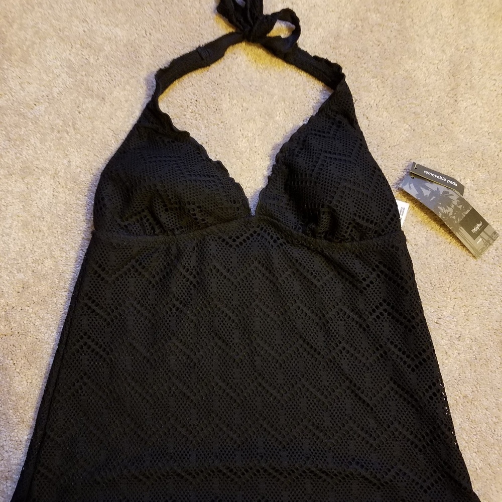 Massimo tankini halter top swimsuit